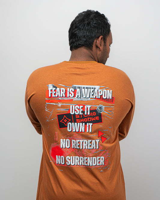 Fearless Warrior Oversized T-Shirt